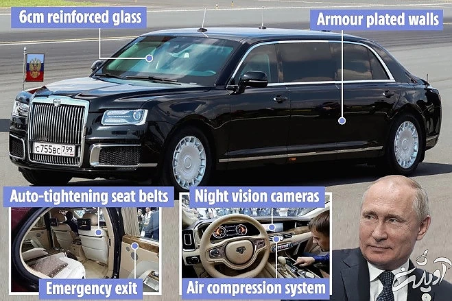 همسفر جذاب و دلربای پوتین که میهمان خیابانهای تهران بود